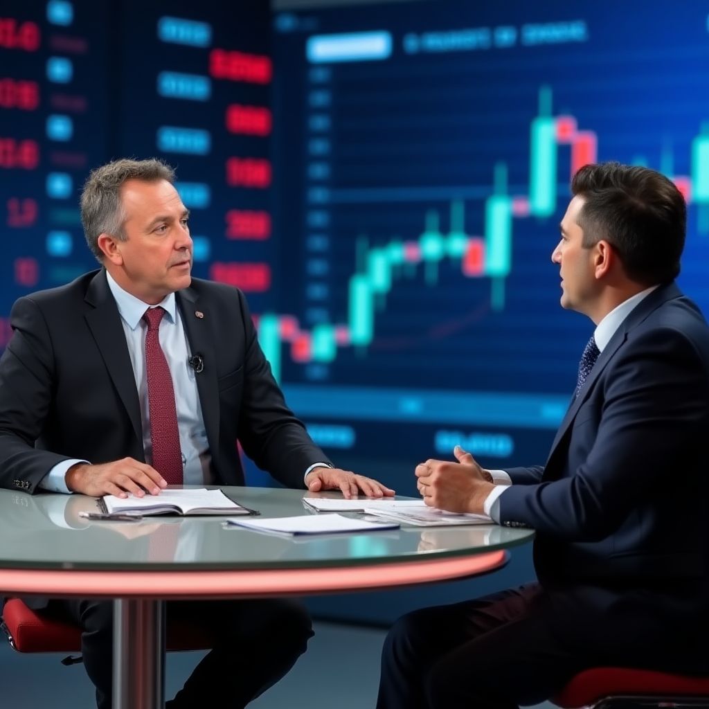 Entrevista en medio financiero